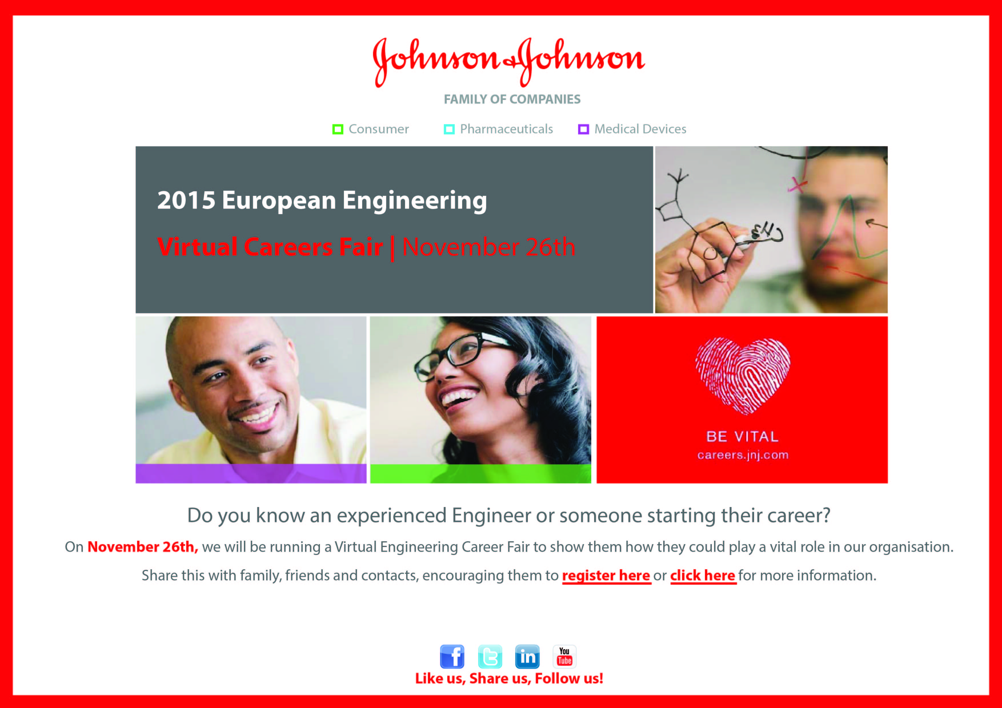 Johnson & Johnson to host Virtual Jobs Fair for engineers - IrishJobs
