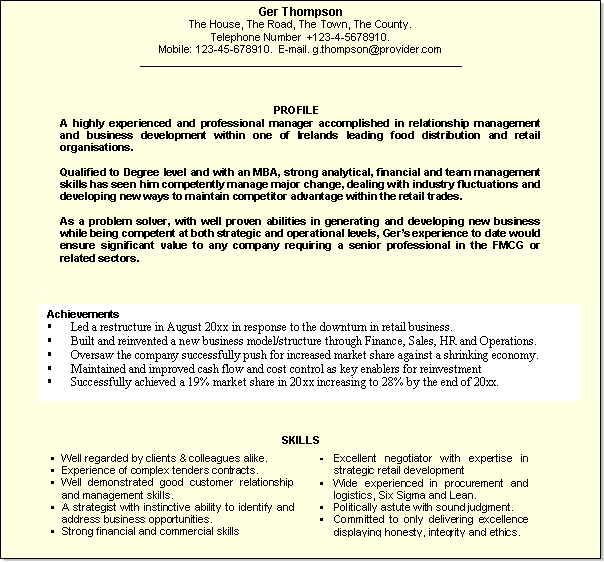 Write a great personal trainer resume