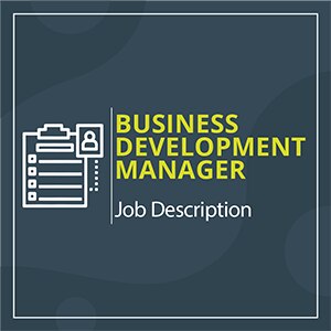 university business development manager job description