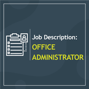 office administrator job description